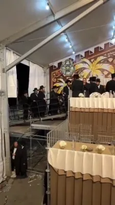 צענטראלע מעמד ירושלים של מעלה בראשות כ"ק אדמו"ר מסאטמאר שליט"א 