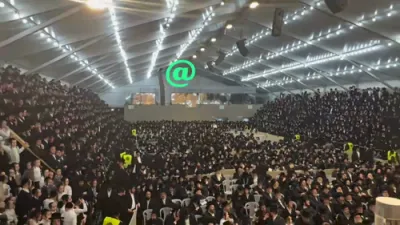 צענטראלע מעמד ירושלים של מעלה בראשות כ"ק אדמו"ר מסאטמאר שליט"א 