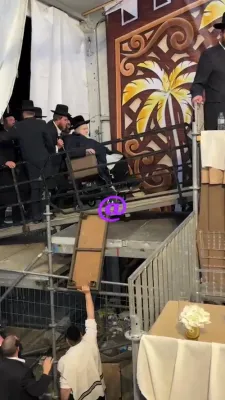 צענטראלע מעמד ירושלים של מעלה בראשות כ"ק אדמו"ר מסאטמאר שליט"א 