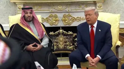 סאודיע קרוין פרינץ מוכאמעד בין סאלמאן ברענגט ארויס די וויכטיגקייט פון די עברעהעם עקארדס 