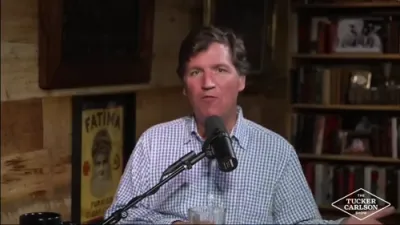 טאקער קארלסאן אטאקירט בען שפירא איבער מדנ"י 