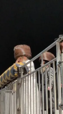 ערשטע חלק פון די גרויסארטיגע מעמד ההדלקה פון כ"ק אדמו"ר מסאטמאר שליט"א אין מירון