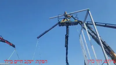 גרויסע הכנות אין מירון צום גרויסן סאטמארע הדלקה דעם מוצאי שבת 
