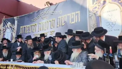 כ"ק אדמו"ר מסאטמאר שליט"א איז מנדב א מיליאן פאר טהרת הקודש