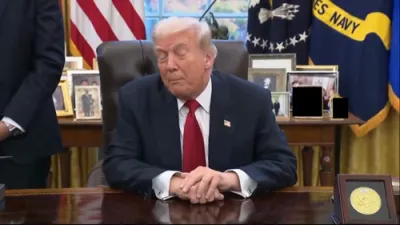 טראמפ זאגט אס מען ארבעט אויף א פרישע שלום פלאן צווישן רוסלאנד און אוקריינע