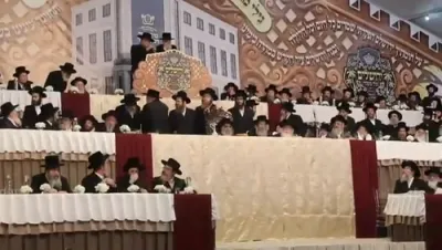 ווידיאו פון כ"ק גאב"ד ירושלים שליט"א ביים מעמד ירושלים של מעלה 