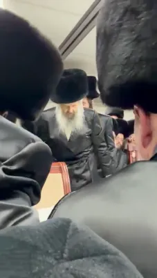 נאך ווידיאוס פון שמחת החתונה בחצר הקודש גור