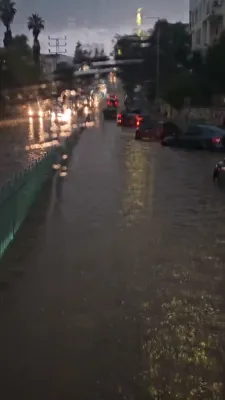 שווערע רעגענעס היינט אין ירושלים