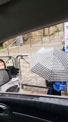 שווערע רעגענעס היינט אין ירושלים