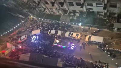 הכנסת ספר תורה לביהמ"ד החדש של כ"ק אדמו"ר מסאטמאר שליט"א בבני ברק בבנין התלמוד תורה