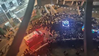 הכנסת ספר תורה לביהמ"ד החדש של כ"ק אדמו"ר מסאטמאר שליט"א בבני ברק בבנין התלמוד תורה