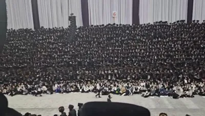 ערשטע ווידיאוס פון שמחת החתונה פון ערשטן אור אייניקל פון כ"ק אדמו"ר מסאטמאר 