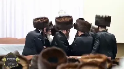 ערשטע ווידיאוס פון שמחת החתונה פון ערשטן אור אייניקל פון כ"ק אדמו"ר מסאטמאר 