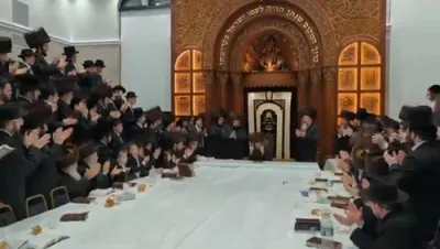 כ"ק אדמו"ר מסאדיגורא שליט"א אין לעיקוואד 