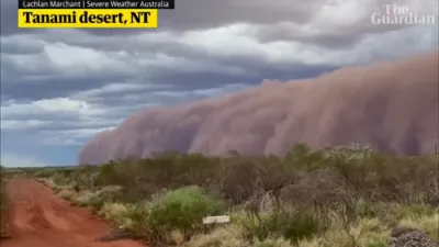 א שטורעם ביי א גאלד מינע  אין אוסטראליע 