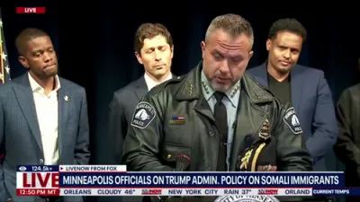 מיניאפעליס פאליציי אפיציר רופט אז מען זאל נישט אויספאלגן אייס באפעלן