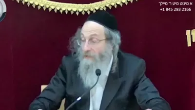 א מינוט מיט ר' מיילך שליט"א-ערש"ק פרשת וישלח טו' כסלו תשפ"ו