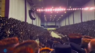 נאך בילדער און ווידיאוס פון שמחת החתונה בחצר הקודש סאטמאר 