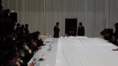 יארצייט פון הייליגן מעזריטשער מגיד זי"ע בחצר הקודש סאדיגורא