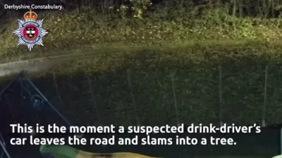 א שיכורע דרייווער האט געמאכט א עקסידענט און פארוואונדעט איינעם