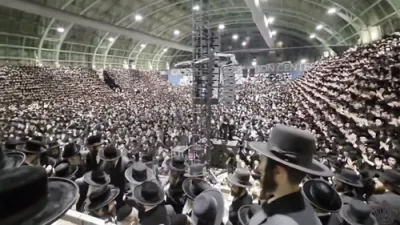 ערשטע בילדער: מעמד סעודת הודאה כ"א כסלו תשפ"ו 