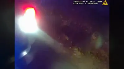 א מאטאריסט ווערט געראטעוועט פון א ברענעדיגע טראק