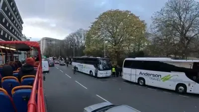 מחאה אדירה אין לאנדאן 