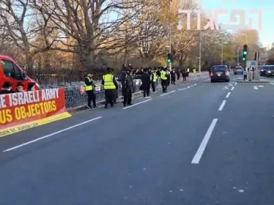 מחאה אדירה אין לאנדאן 