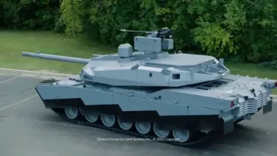 די אמעריקאנע ארמי באנייט א פרישע טאנק