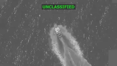 אמעריקאנער כוחות זינקען דריי שיפן און הרגענען אכט נארקא טעראריסטן 