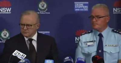 אויסטראלישער פרעמיער מיניסטער פארדאמט אנטיסעמיטיזם נאך די באנדי טעראר אטאקע.