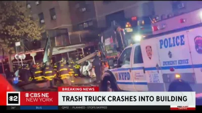 פאטאלער עקסידענט אין הארלעם מיט א גארבידזש טראק