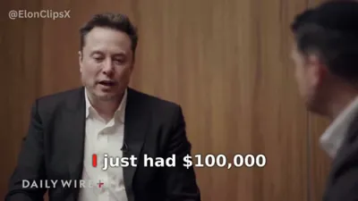 מאסק ברענגט ארויס אז ווען איינער פארמאגט געלט נעמט ער גארנישט צו פון א צווייטן