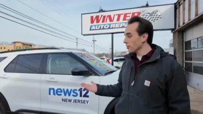 גרייטס אן די קאר פאר די שווערע שניי