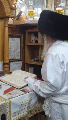 פולע גאלעריע פון שבת חנוכה אין אומן ביי כ"ק אדמו"ר מתורת חכם שליט"א 