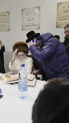 פולע גאלעריע פון שבת חנוכה אין אומן ביי כ"ק אדמו"ר מתורת חכם שליט"א 