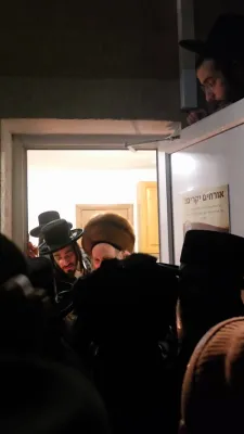 פולע גאלעריע פון שבת חנוכה אין אומן ביי כ"ק אדמו"ר מתורת חכם שליט"א 