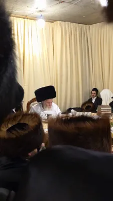 פולע גאלעריע פון שבת חנוכה אין אומן ביי כ"ק אדמו"ר מתורת חכם שליט"א 