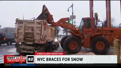 ניו יארק סיטי גרייט זיך צום גרעסטן שניי שטורעם אין יארן.