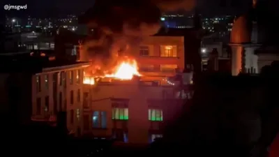 גלאזגא האטעל עוואקואירט נאכדעם וואס א פייער האט אויסגעבראכן אין צענטער פון שטאט.