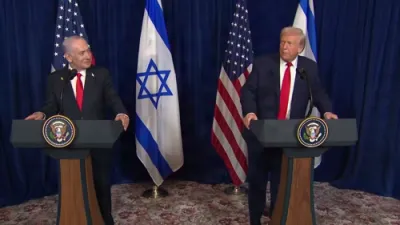 טראמפ און נתניהו אין פלארידע 