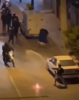 איראנע פראטעסטן ווערט צופראסקעט