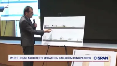 איבער פרישע קאנסטראקשאן אינעם ווייסע הויז 