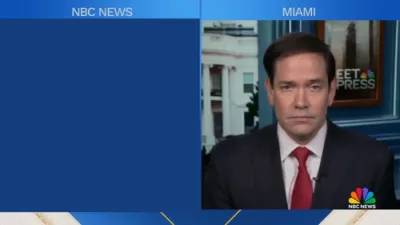 רוביא איז מסביר טראמפ'ס אמעריקע ערשט פאזיציע מיט ווענעזועלא 