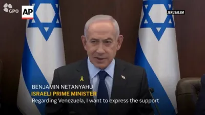 נתניהו לויבט טראמפ פאר זיין "פערפעקט" ווענעזועלא אפעראציע.