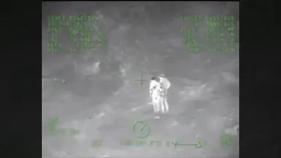 די קאוסט גארד ראטעוויט א מענטש נאכן זיין פארלוירן 30 שעה