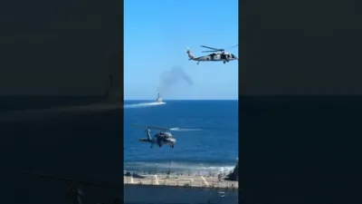 אמעריקע האט געכאפט א שיף מיט א רוסישע פאן