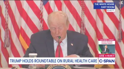 טראמפ רעדט איבער העלטקעיר פאר די בירגער