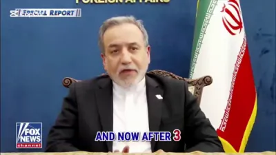 איראנישער אויסערן מיניסטער ווארנט טראמפ קעגן פרישע אטאקעס.