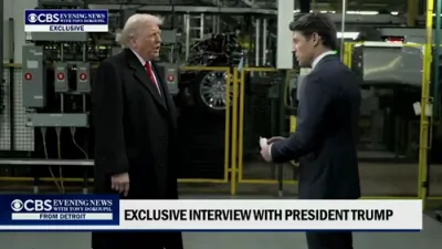 פולע אינטערוויו פון טראמפ איבער איראן, אייס, און די עקאנאמיע. 